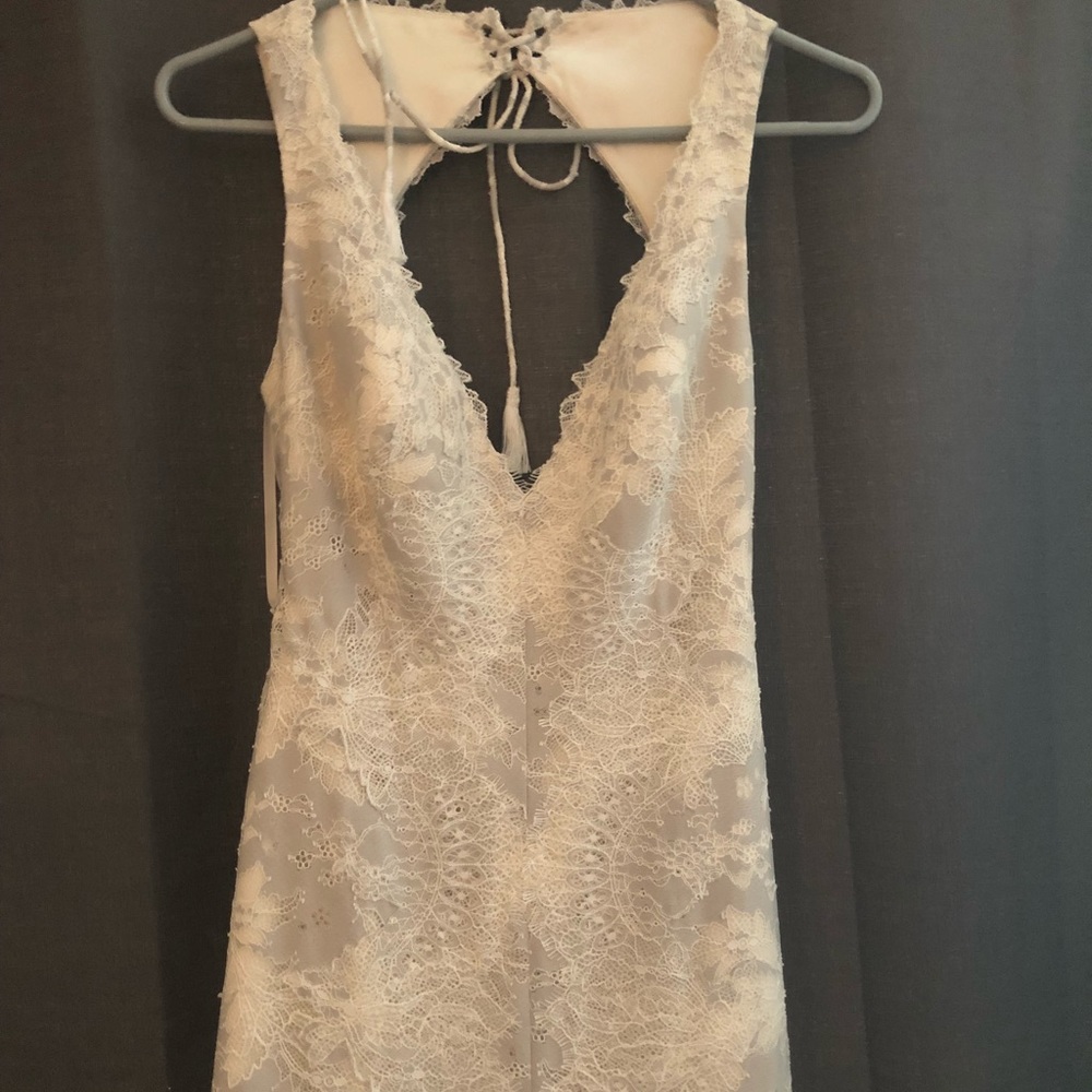 Gorgeous white lace dress or wedding dress